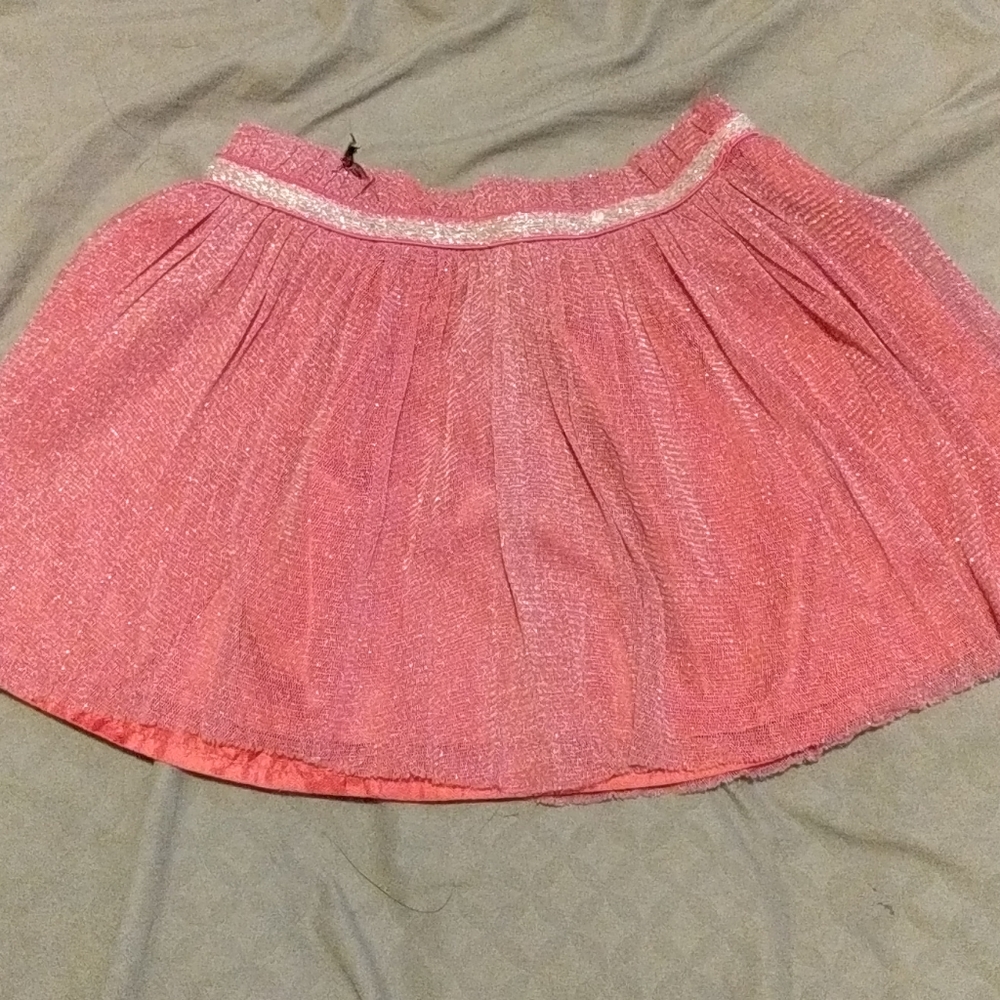 Pink sparkle skirt